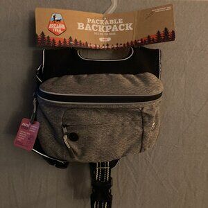 ARCADIA TRAIL Dog Packable Backpack Size Large 32.5 to 38 Inch Girth